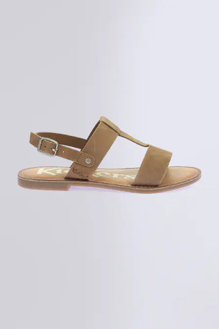 Kick Dines - Sandalias camello para mujer - Kickers © Página oficial