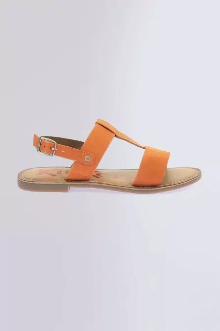 Kick Dines - Sandalias naranja claro para mujer - Kickers © Página oficial