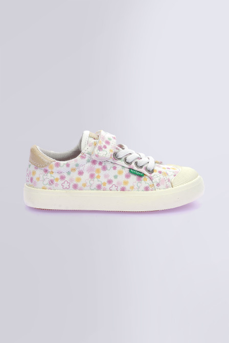 Kickgoldi | Baskets à fleurs pour fille | Kickers © Site Officiel