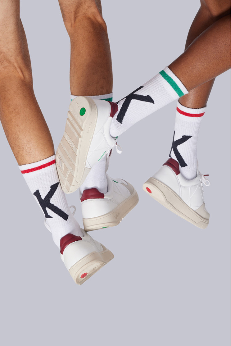 Kick Socks Blanches