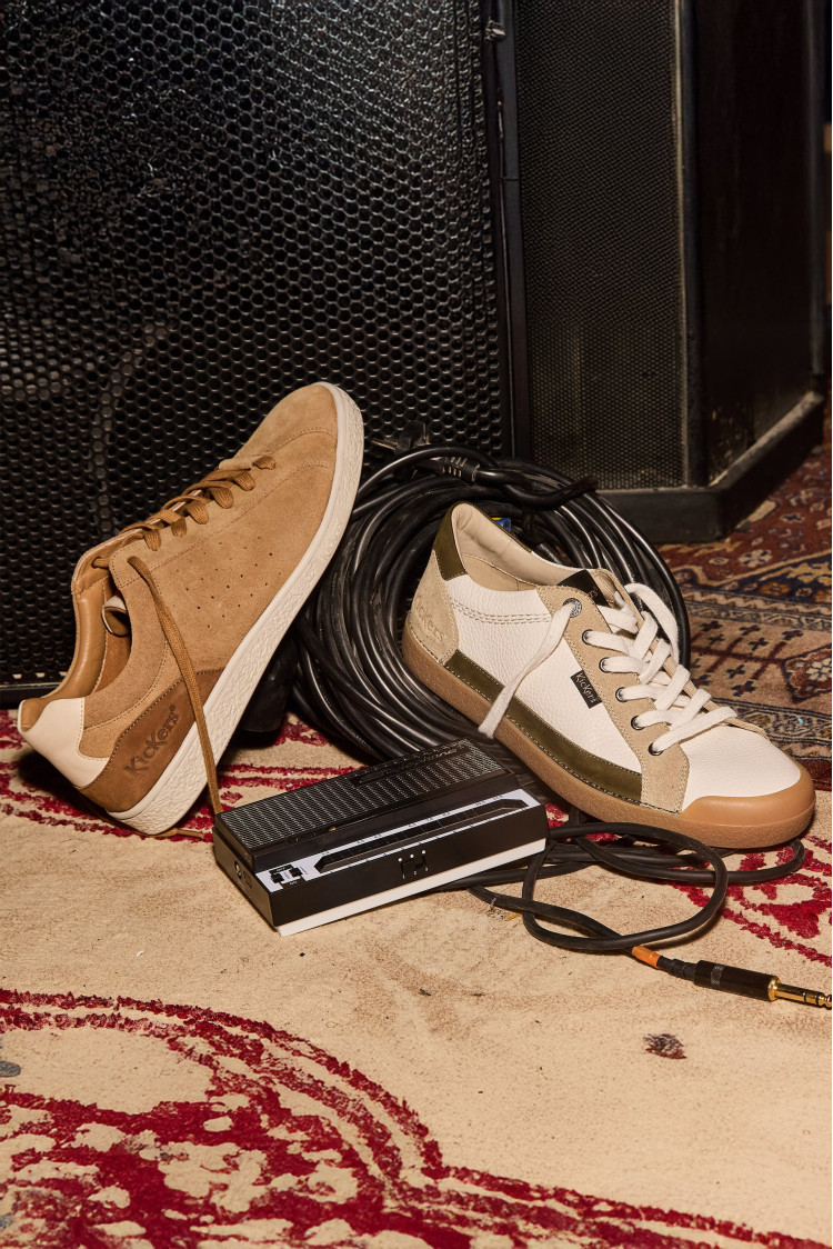 Kick trainer Blanc beige kaki Kick trainer Blanc beige kaki