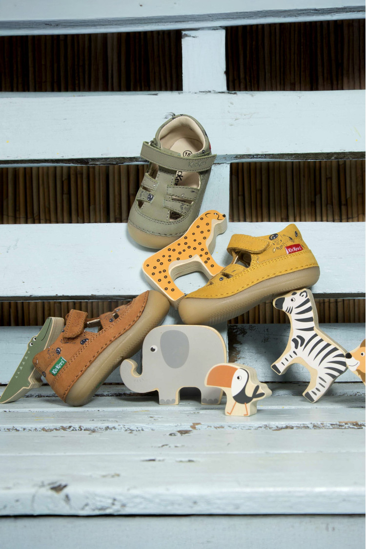 Kick sushyk lt Jaune imprime zebre
